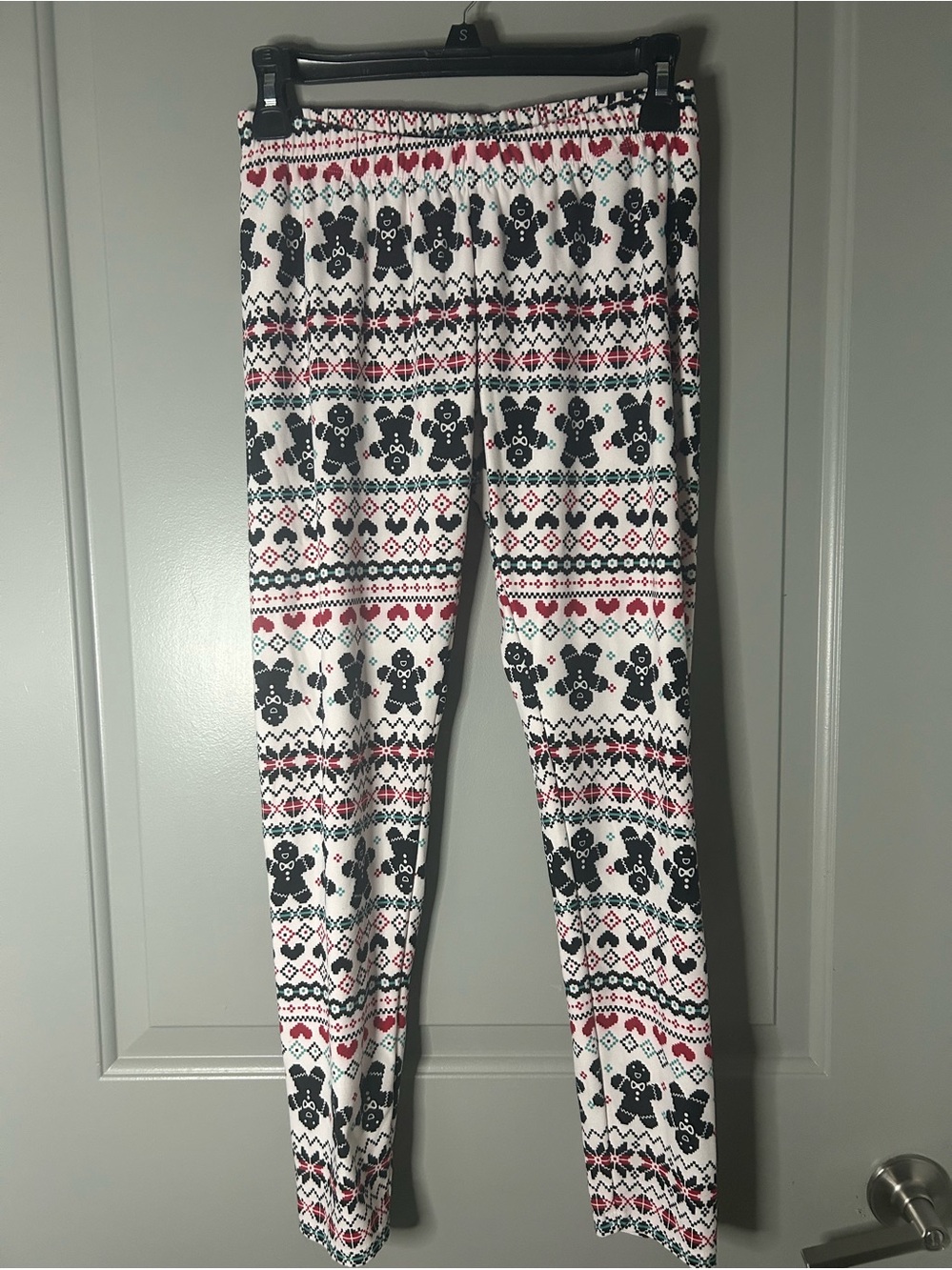 Apt. 9 Women’s White Gingerbread Print Holiday Lounge Pants